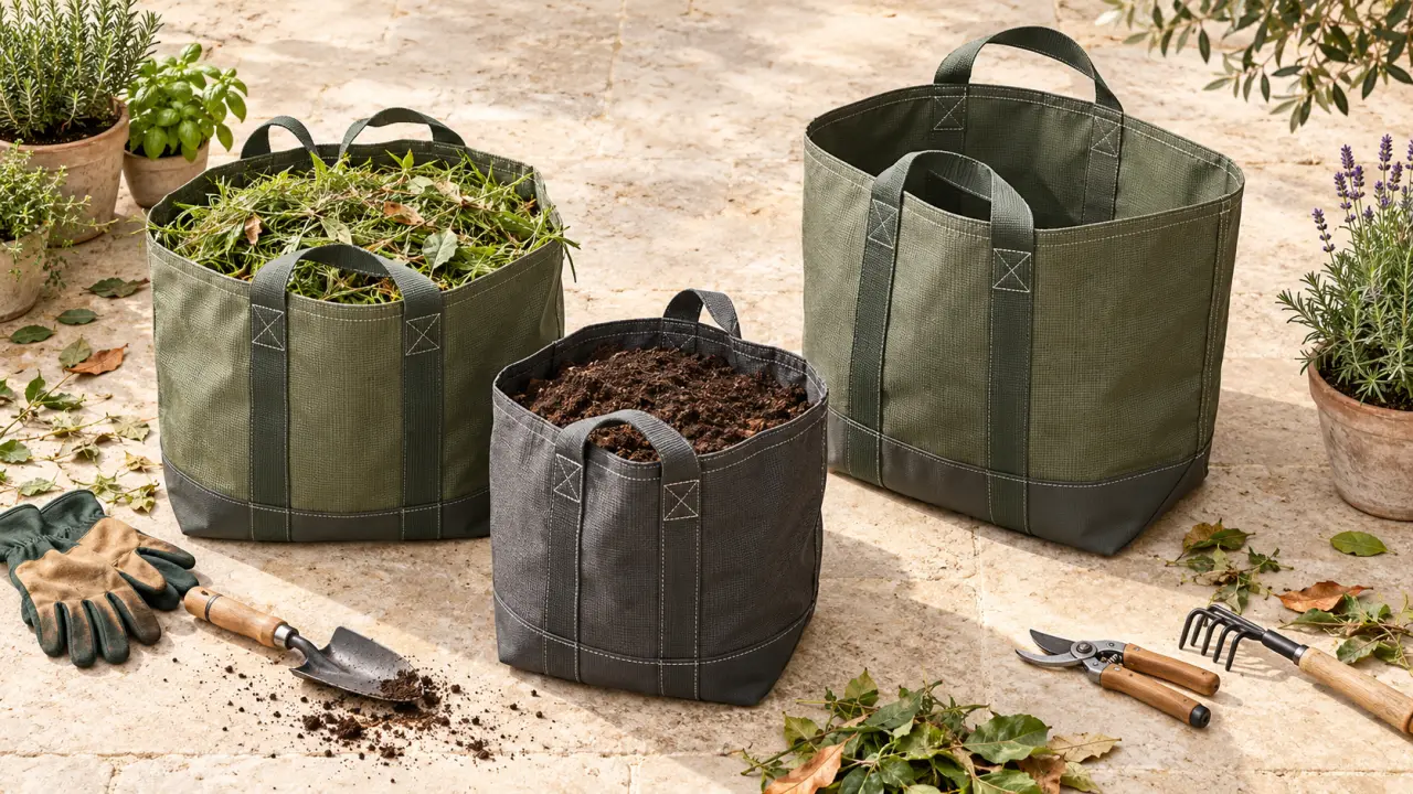 Sacs pour jardinage : le bon volume ne suffit pas, vérifiez aussi la charge
